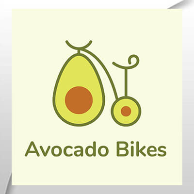 Avocado Bikes By Kids Eat Free Card